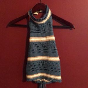 Crochet halter top